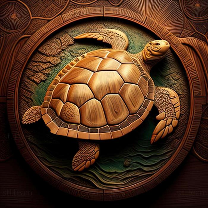 3D model Megalochelys atlas (STL)